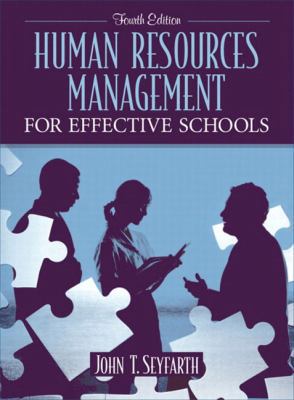 Human Resources Management for Effective School... 0205412769 Book Cover