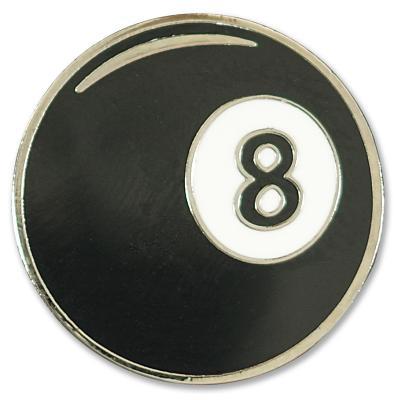 Enamel Pin 8 Ball 1441324968 Book Cover
