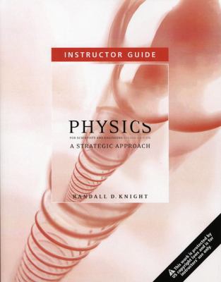 Instructor Guide - Physics - For Scientists and... 0321516362 Book Cover