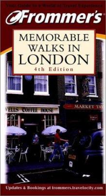 Frommer's Memorable Walks in London 0764563319 Book Cover