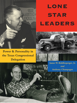 Lone Star Leaders: Power and Personality in the... 0875654185 Book Cover