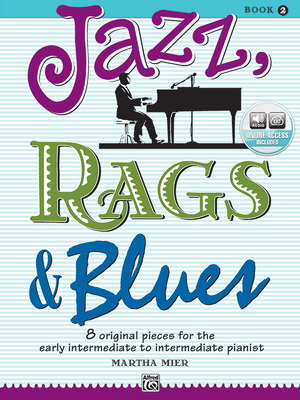 Jazz, Rags & Blues, Book 2 (Alfred's Basic Pian... 0739008501 Book Cover