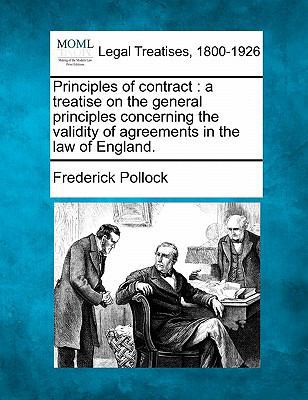 Principles of contract: a treatise on the gener... 1240026684 Book Cover