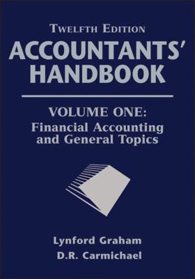 Accountants' Handbook, Volume One: Financial Ac... 1118171829 Book Cover