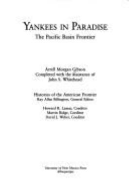 Yankees in Paradise: The Pacific Basin Frontier... 0826314422 Book Cover