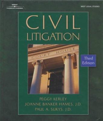 Civil Litigation 0766826694 Book Cover