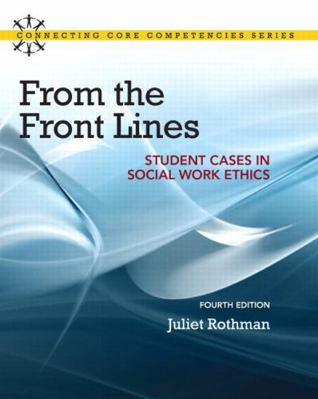 From the Front Lines: Student Cases in Social W... 0205866417 Book Cover