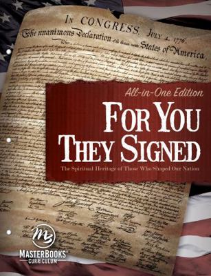 For You They Signed: The Spiritual Heritage of ... 168344356X Book Cover