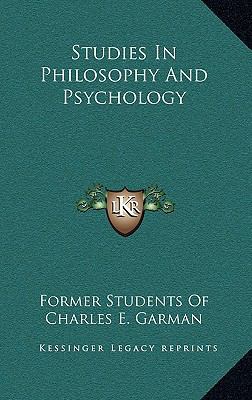 Studies in Philosophy and Psychology 1163538825 Book Cover
