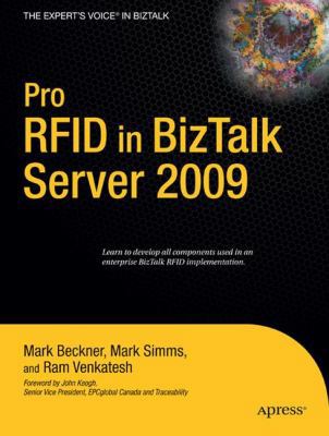 Pro RFID in BizTalk Server 2009 B008SM8J3M Book Cover