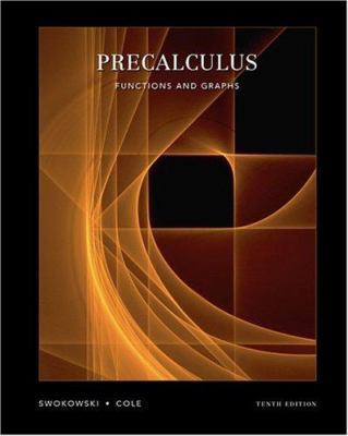 Precalculus: Functions and Graphs (with CD-ROM ... 0534999905 Book Cover