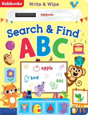 Write & Wipe Handled Board Book Search & Find: ABC 1628859504 Book Cover