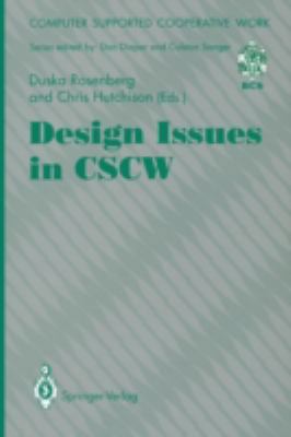 Design Issues in Cscw 3540198105 Book Cover