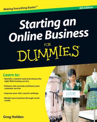 Starting an Online Business for Dummies 0470602104 Book Cover