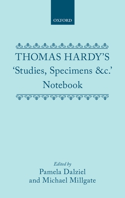 Thomas Hardy's "Studies, Specimens &C." Notebook 0198117574 Book Cover