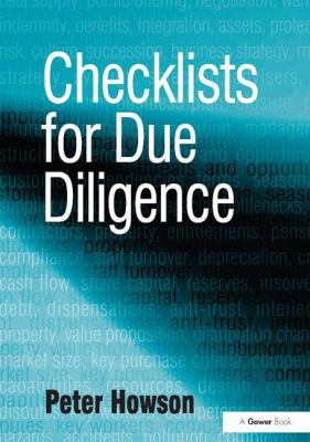 Checklists for Due Diligence 1138414654 Book Cover