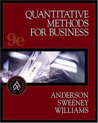 Quantitative Methods for Business 0324184131 Book Cover