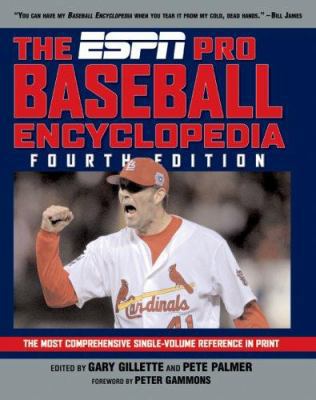 The ESPN Baseball Encyclopedia, Fourth Edition 1402747713 Book Cover