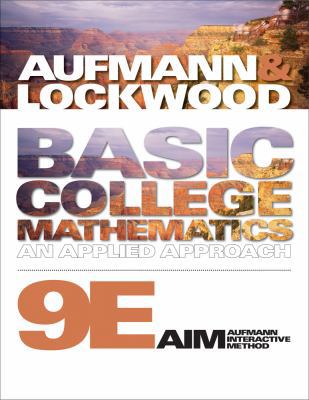 Basic College Mathematics: An Applied Approach ... 1439046964 Book Cover