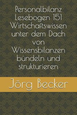 Personalbilanz Lesebogen 151 Wirtschaftswissen ... [German] 1790341620 Book Cover