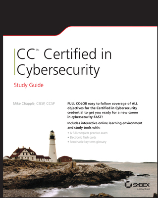 CC Certified in Cybersecurity Study Guide 1394213832 Book Cover