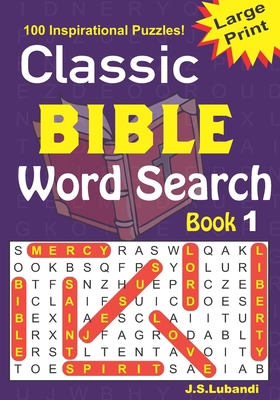 Classic BIBLE Word Search Book B084DH59TB Book Cover