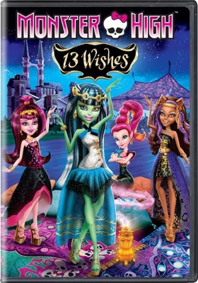 DVD Monster High: 13 Wishes Book