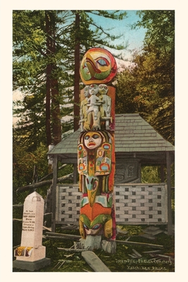Vintage Journal Totem Pole, Ketchikan 1669524647 Book Cover