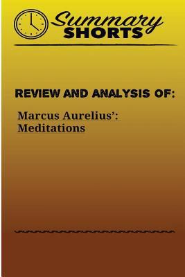 Review and Analysis of: Marcus Aurelius?: Medit... 1976429196 Book Cover