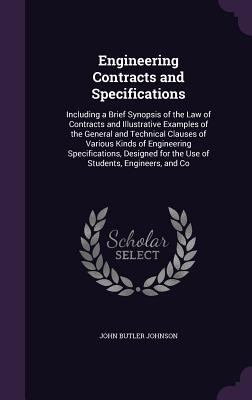 Engineering Contracts and Specifications: Inclu... 1355760208 Book Cover