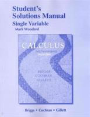 Student Solutions Manual, Single Variable for C... 0321954327 Book Cover