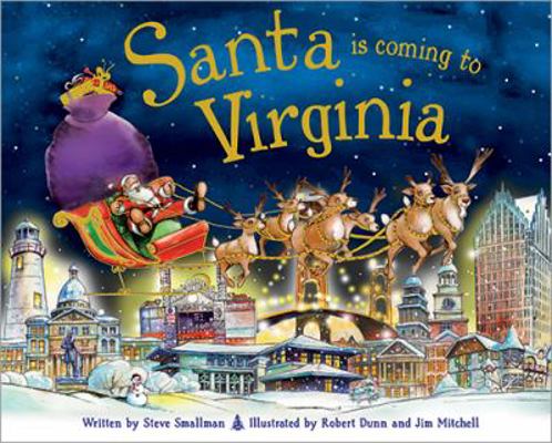 Santa Is Coming to Virginia 140228800X Book Cover