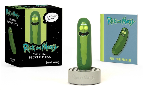 Rick and Morty: Talking Pickle Rick 0762494344 Book Cover