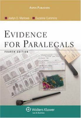 Evidence for Paralegals 0735558523 Book Cover