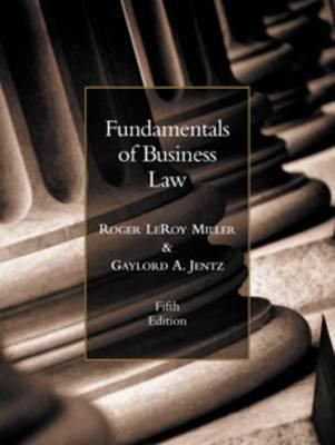 Fundamentals of Business Law 0324062931 Book Cover