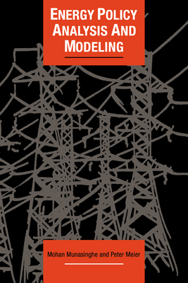 Energy Policy Analysis and Modelling 0521363268 Book Cover
