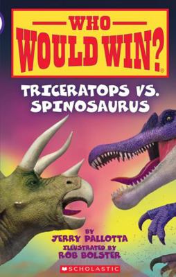 Hardcover Triceratops vs. Spinosaurus Book