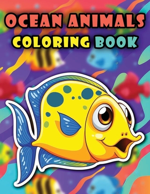 Ocean animals coloring book: 50 Beautiful sea animals illustrations, Helps for stress relief, Quarantine coloring book (Dutch Edition)