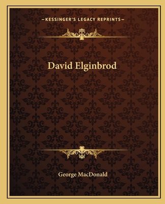 David Elginbrod 1162659289 Book Cover