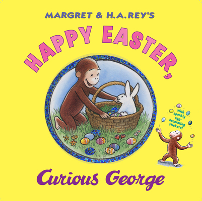 Happy Easter, Curious George: Gift Book with Eg... 0547048254 Book Cover