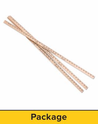 Everyday Mathematics 4, Grade 2, Meter Sticks 0021390290 Book Cover