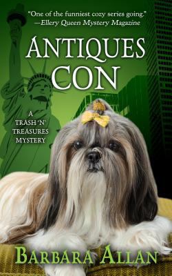 Antiques Con (A Trash 'n Treasures Mystery) [Large Print] 1410471233 Book Cover