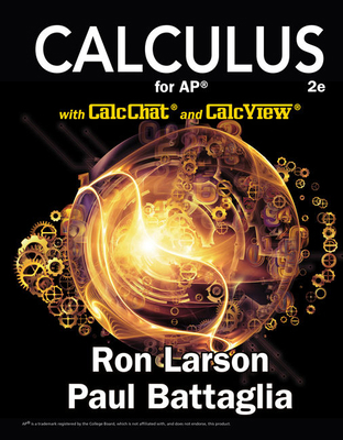 Calculus for AP 0357431944 Book Cover