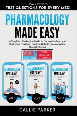 Pharmacology Made Easy: Volumes 1-3: A Simplifi... B0DSPS41GQ Book Cover