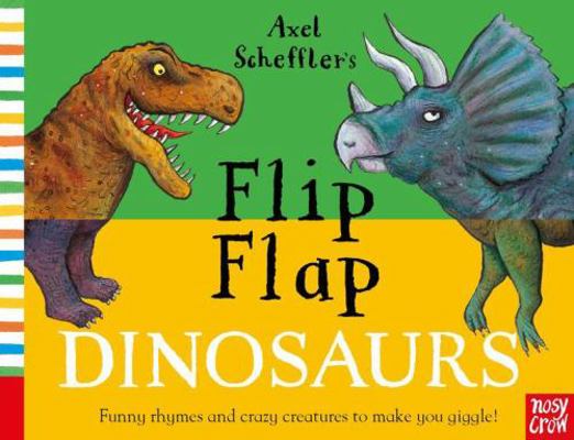 Flip Flap Dinosaurs            Book Cover