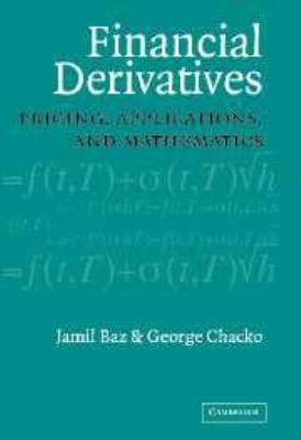 Financial Derivatives: Pricing, Applications, a... 0511806647 Book Cover
