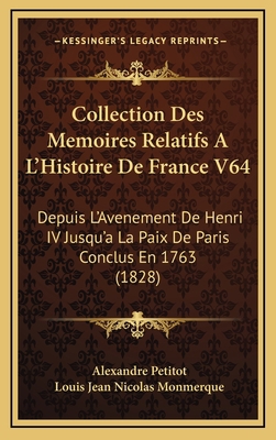 Collection Des Memoires Relatifs A L'Histoire D... [French] 1168613000 Book Cover