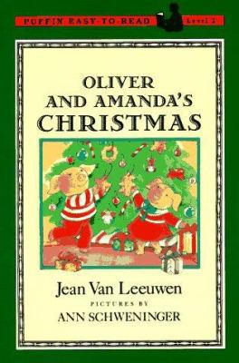 Oliver and Amanda's Christmas: Puffin Easy-To-R... 0140377174 Book Cover