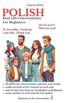 Polish: Real-Life Conversations for Beginners B0875ZJ7K5 Book Cover