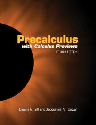 Precalculus with Calculus Previews 0763737798 Book Cover